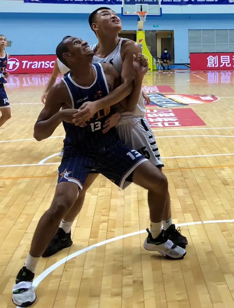 永平大馬球員 JEREMIAH屬防守、硬扛的苦工型球員。