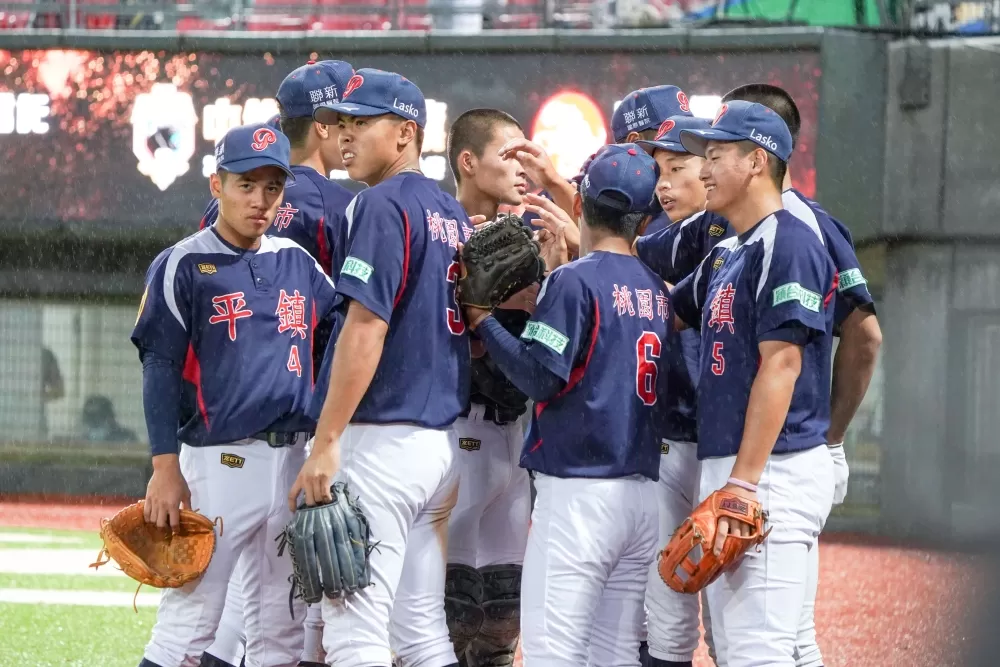 傳統強權平鎮高中在本屆尋求黑豹旗四連霸。黃芮琪／攝影。