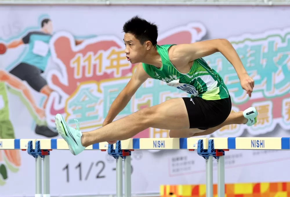 林翊凱破懸11年紀錄達標亞青。林嘉欣／攝影。