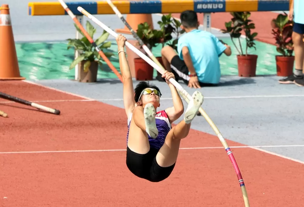 雲縣二崙國中林昀霓第二。林嘉欣／攝影。