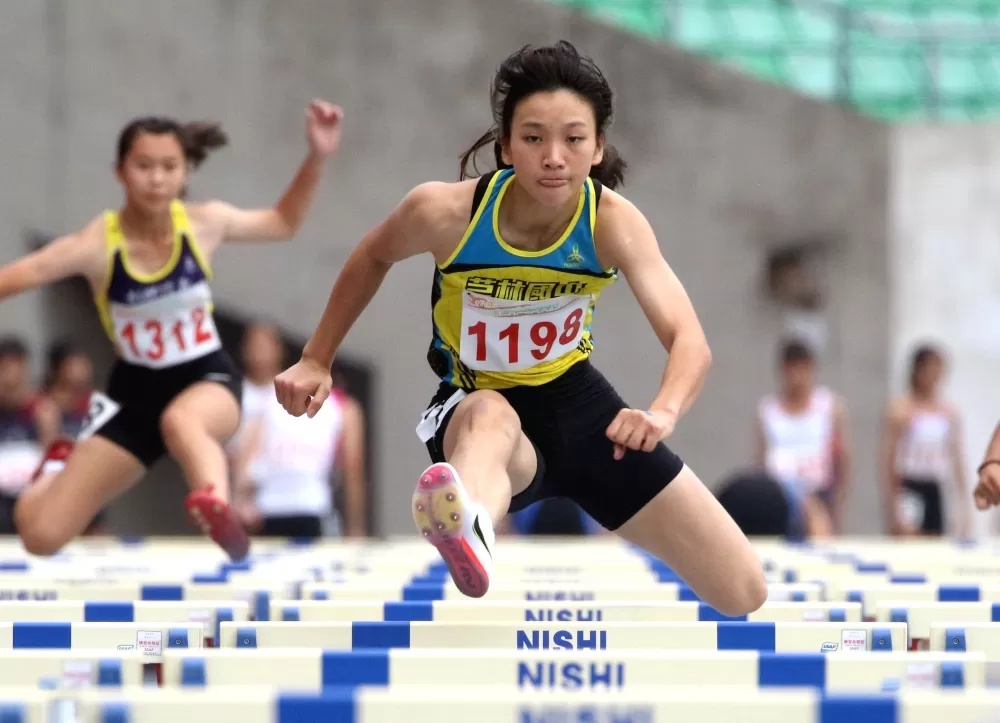 林沛萱打破國女全能大會紀錄。林嘉欣／攝影。