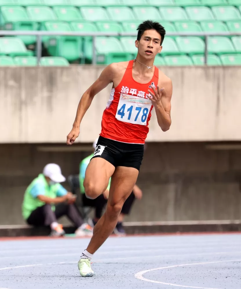 「小楊俊瀚」林柏勳破大會達亞青。林嘉欣/攝影。