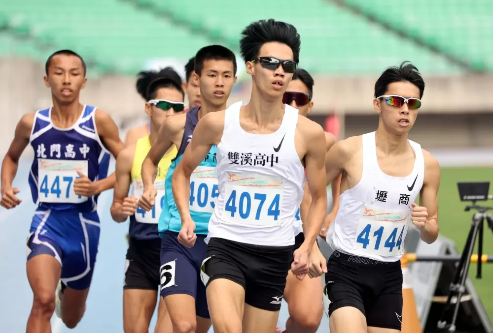 普通班李安翊破懸20年U20全國紀錄達標亞青。林嘉欣/攝影。