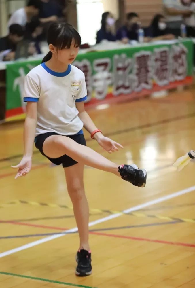 北市興德國小林珈安拿下小女組對抗賽優勝（大會提供）。