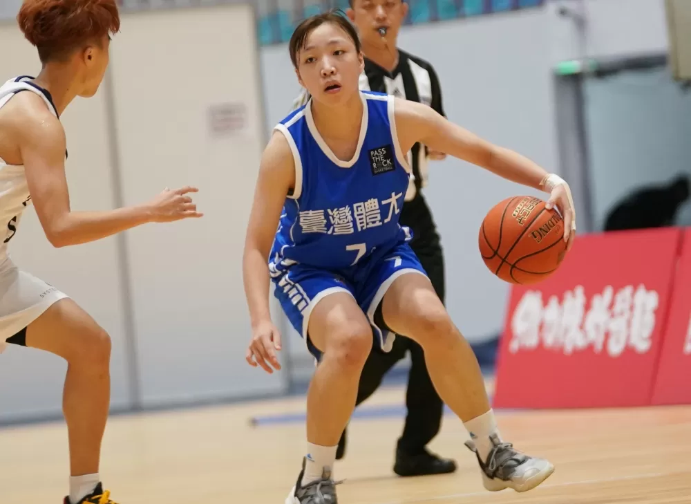 臺灣體大謝亮平18分。