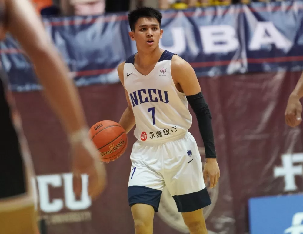 政治大學游艾喆9分6籃板4助攻4抄截表現全面。大專體總提供。下同。