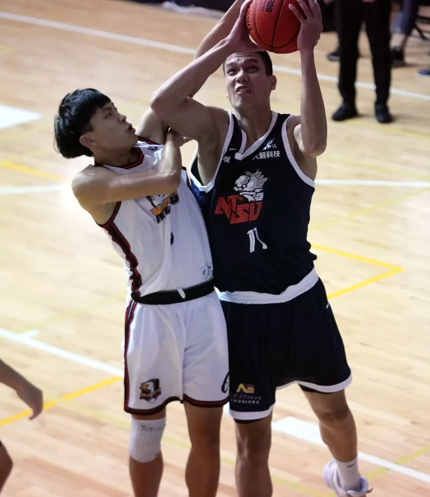 國體大205長人王晟霖初來乍到待改造。大專體總提供。下同。