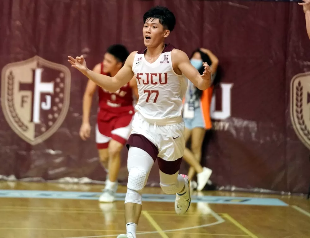 輔仁大學李沛澄UBA生涯新高21分飆出5記外線。