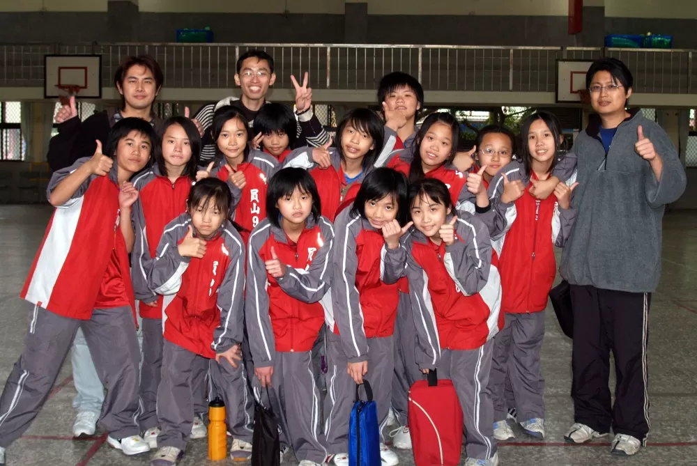 員山國小女籃。游宸翔提供。