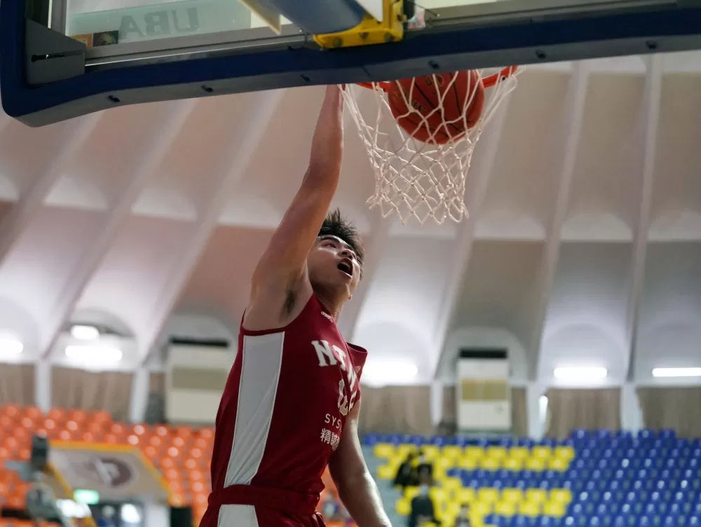 臺灣師大林信寬UBA首度大三元，17分16籃板12助攻，另有5抄截。