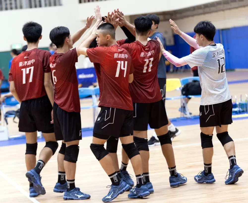 龍津高中重返十二強超嗨。