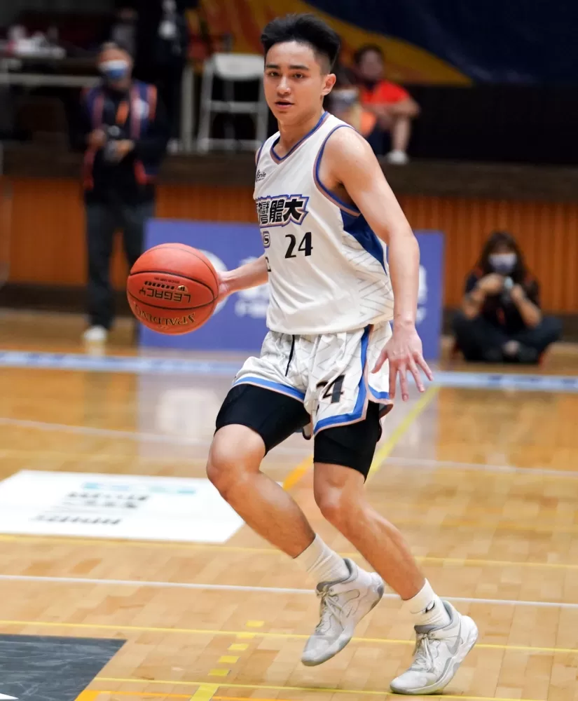 臺灣體大張志豪8分。