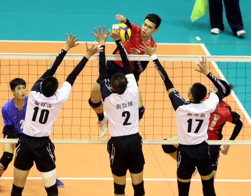 今年度申請補助件數中,排球居冠。林嘉欣/攝影。