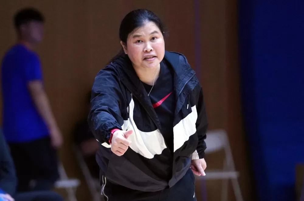 臺灣體大總教練田本玉。