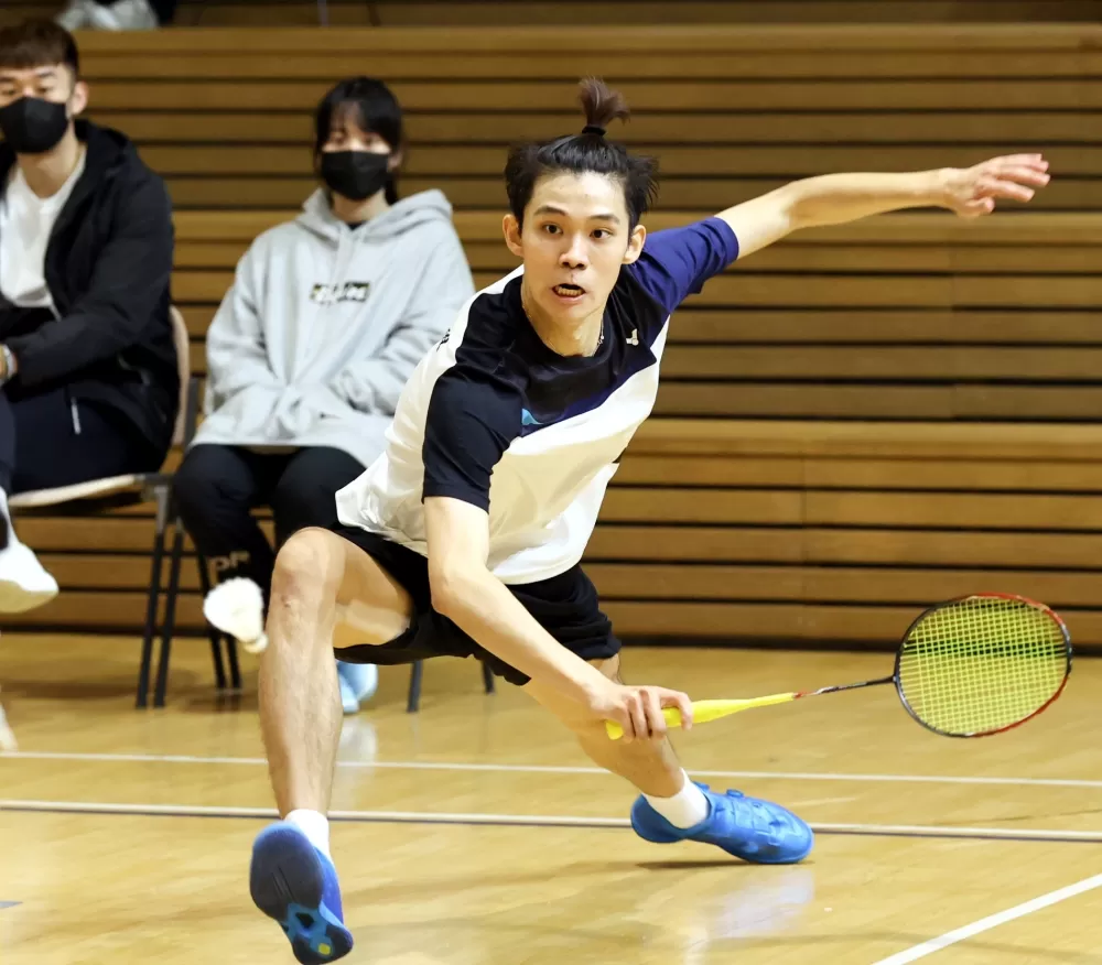 東奧金牌王齊麟胞弟王齊碩代表成功大學出賽。大專體總提供。下同。