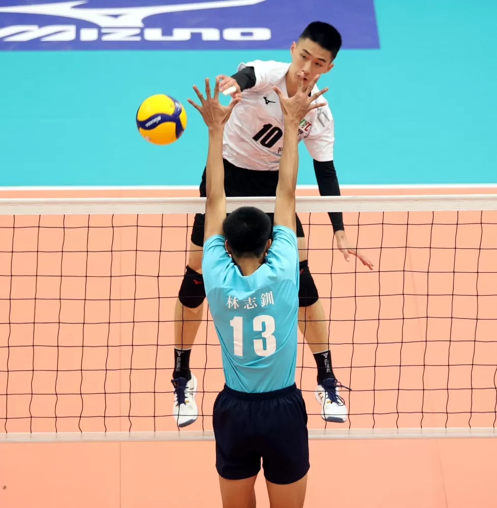 豐商莊庾翔攻擊犀利拿16分。林嘉欣／攝影。