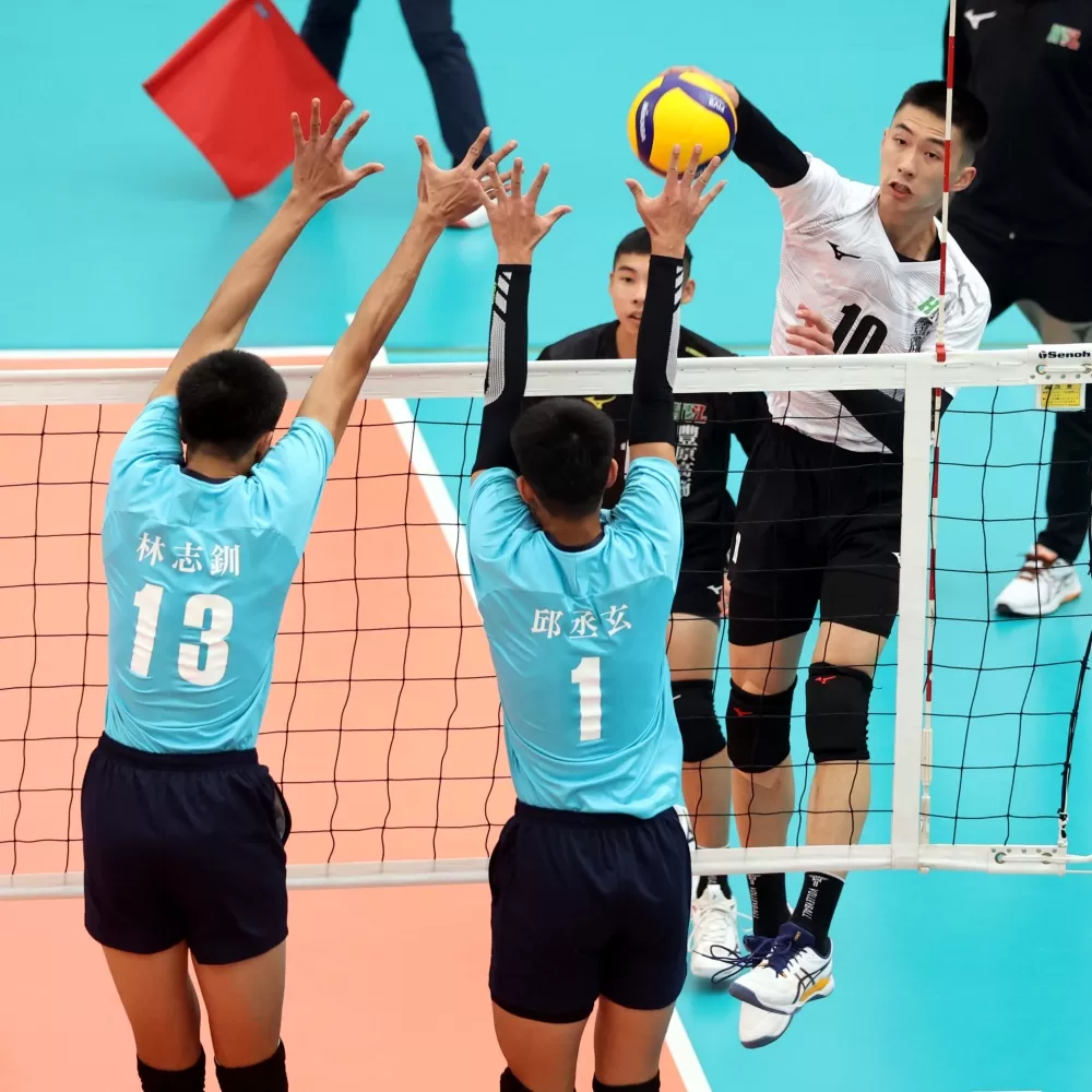 豐商莊庾翔攻擊犀利拿16分。林嘉欣／攝影。