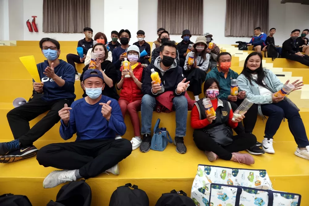 龍津加油團。林嘉欣／攝影。