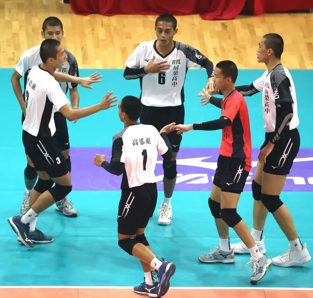 屏榮高中超嗨。林嘉欣／攝影。