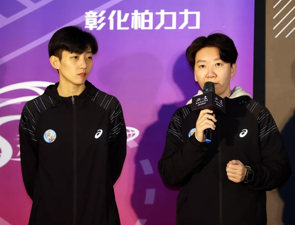 台電女籃教練陳萓峰。