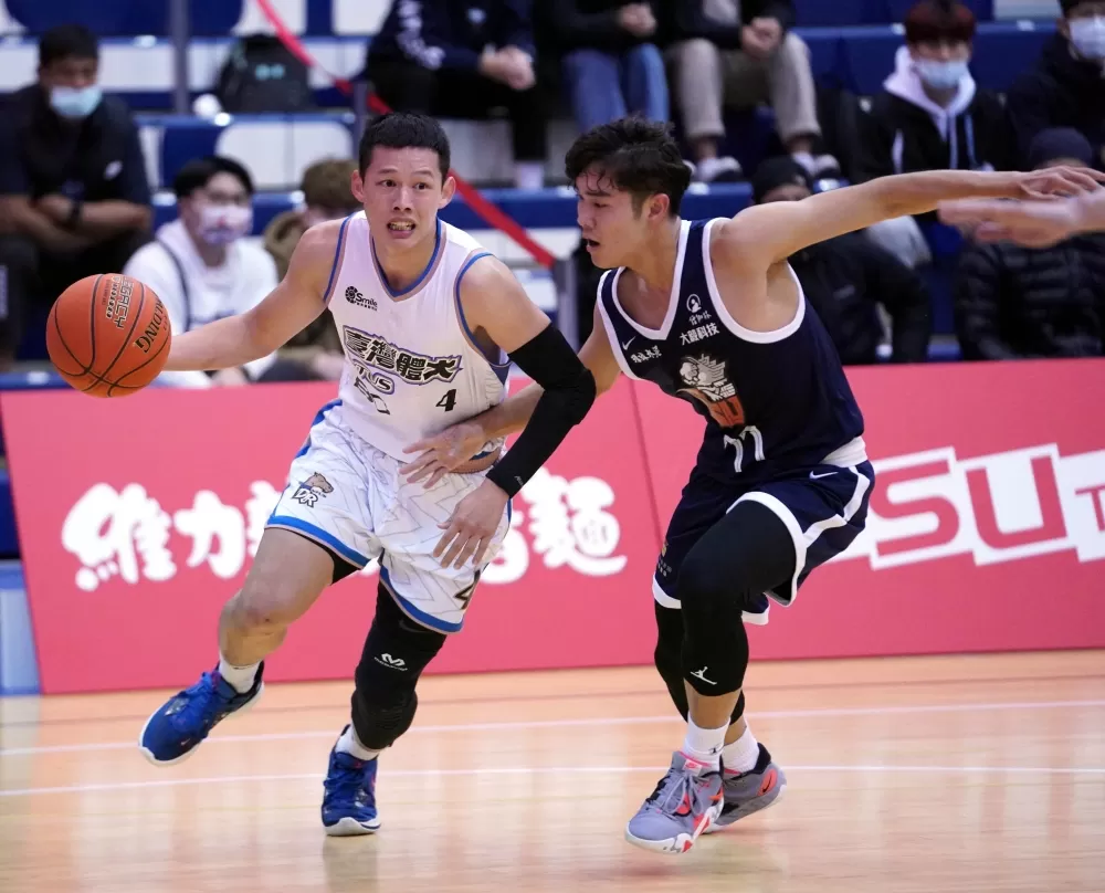 臺灣體大林子雋17分。