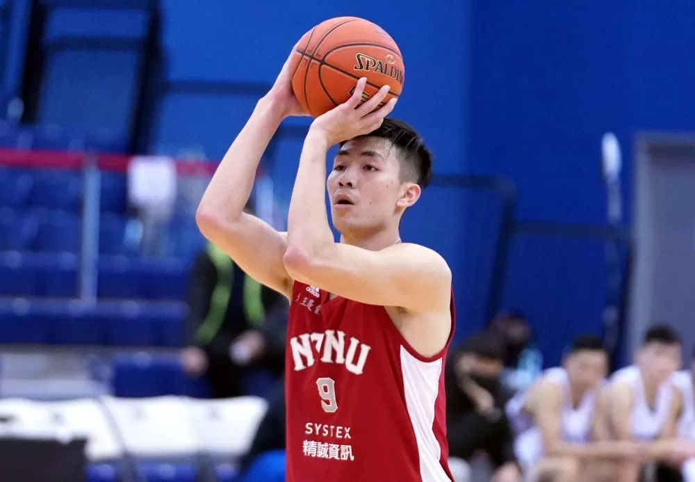 臺灣師大張兆辰10分7籃板。