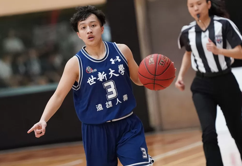 世新大學宋瑞蓁18分，為UBA菜鳥季個人新高。