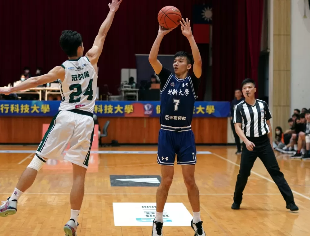 世新大學張俊生拿下35分，再度刷新個人UBA新高。