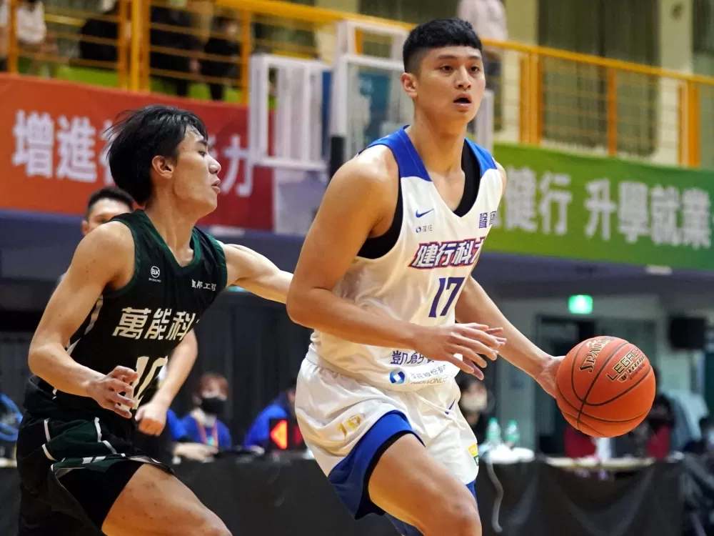 健行科大蔡宸綱攻下全隊最高22分。
