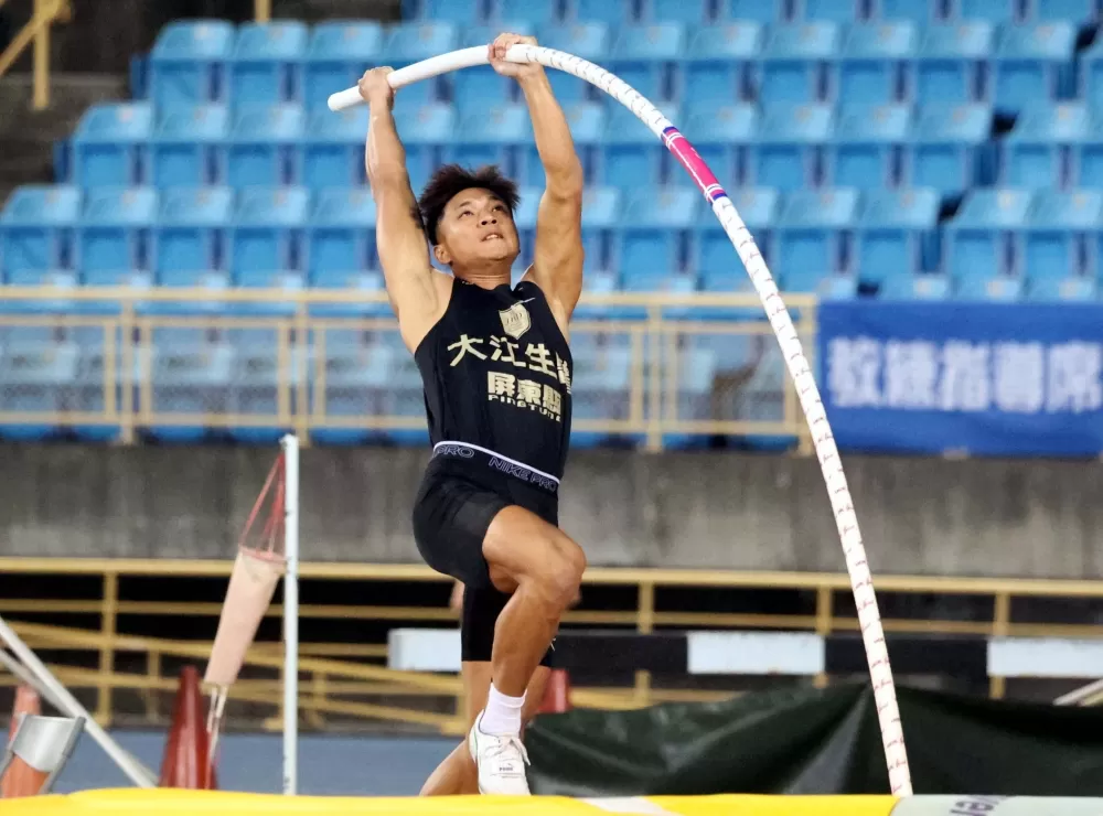 林志成破懸10年大會紀錄。林嘉欣／攝影。