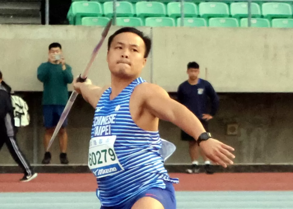 「黃金右臂」鄭兆村術後再出發達標亞運。林嘉欣/攝影。