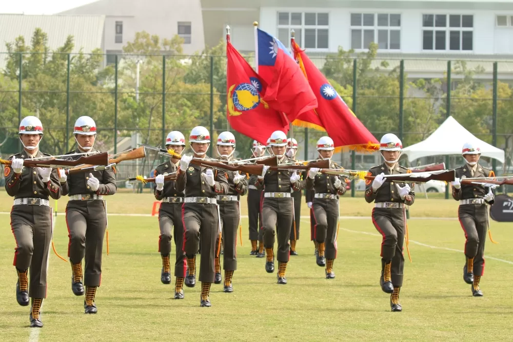 開幕式邀請到海軍陸戰儀隊進行精彩的表演（大會提供）
