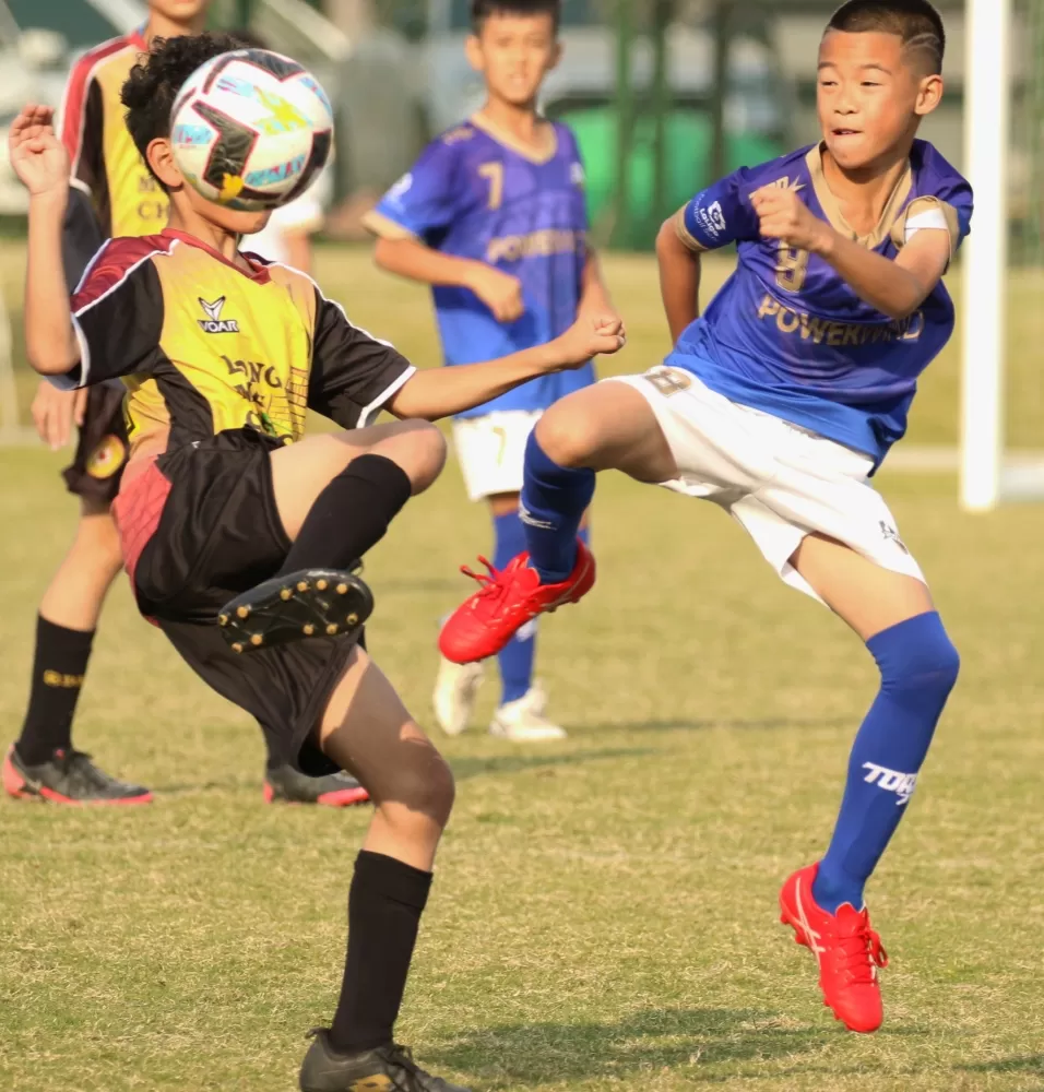 PWFC小將開賽3分鐘即為球隊勁射入門（大會提供）。