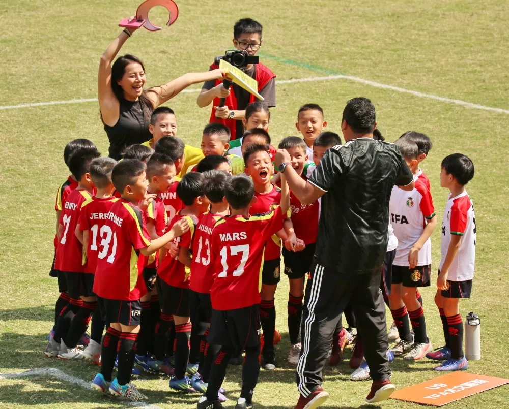 TFA 足球俱樂部 U8組TFA墨西哥隊及U9組尤文圖斯隊均獲得冠軍（大會提供）。