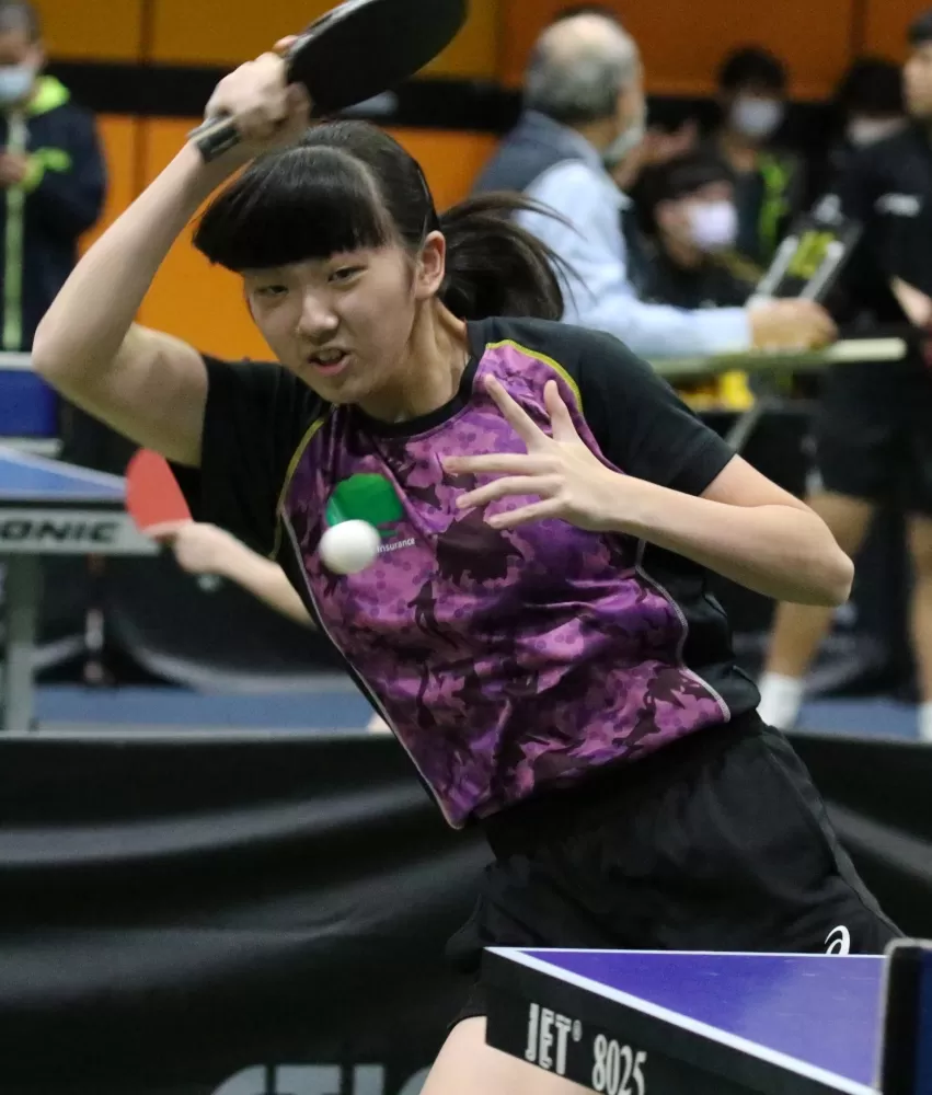 新北市112年中等學校運動會 桌球競賽實況（大會提供）。