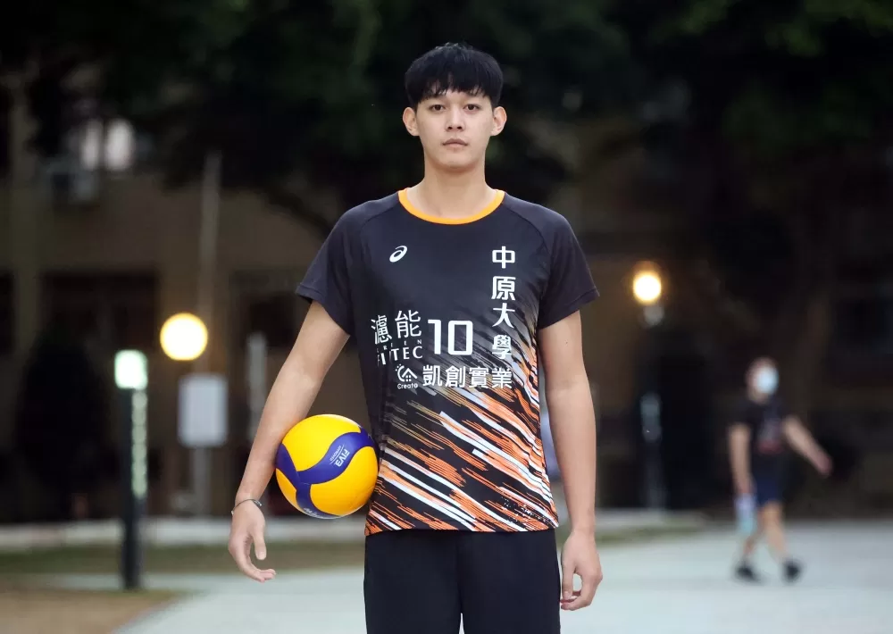 中原大學「左輪手槍」林錦龍再出發。林嘉欣/攝影。
