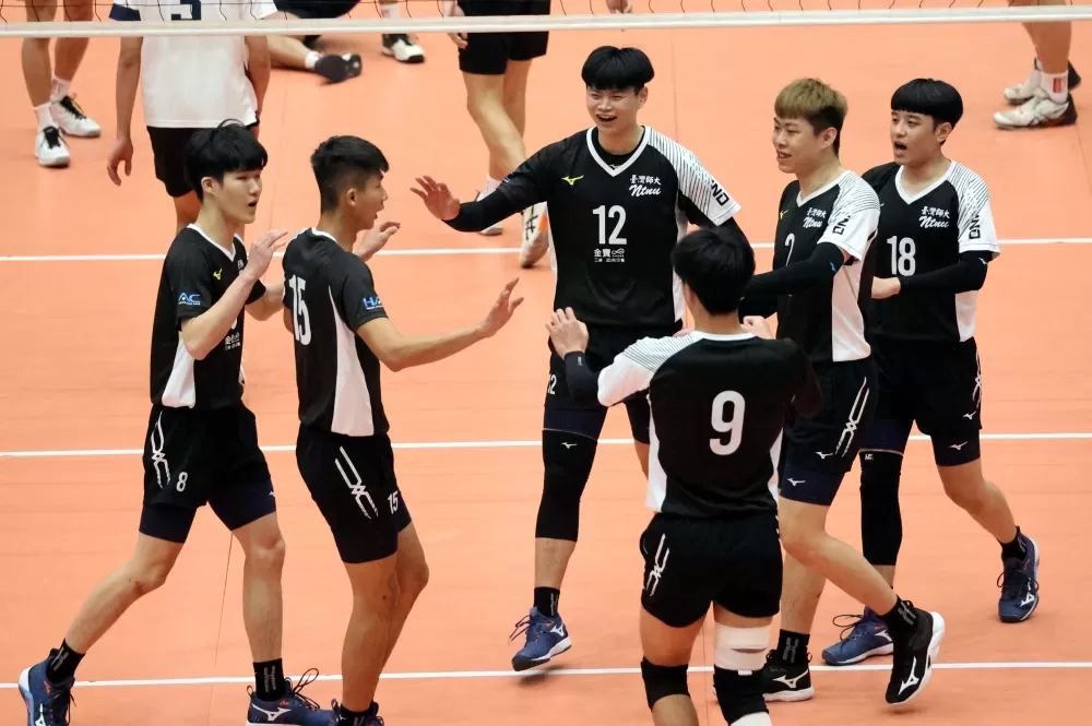 臺師大開心拿下第九勝。林嘉欣/攝影。