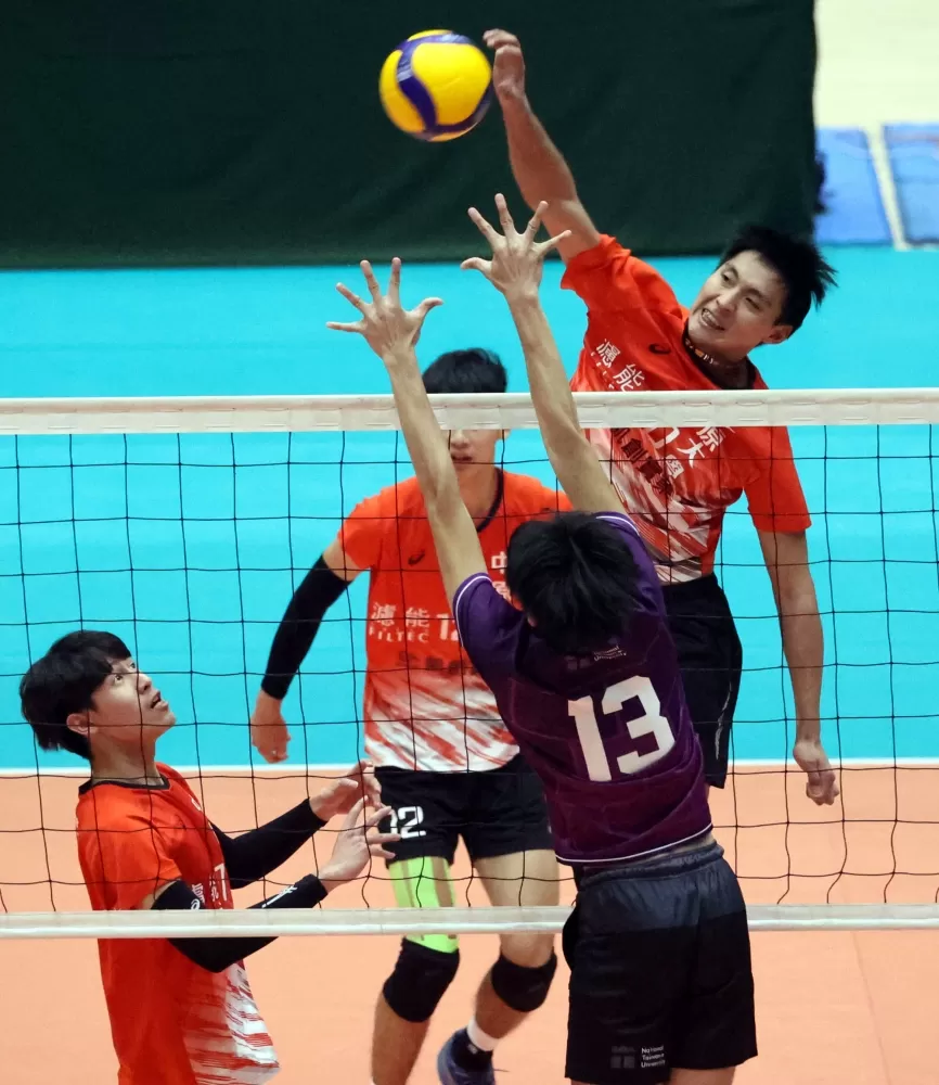 中原大學取得九連勝。