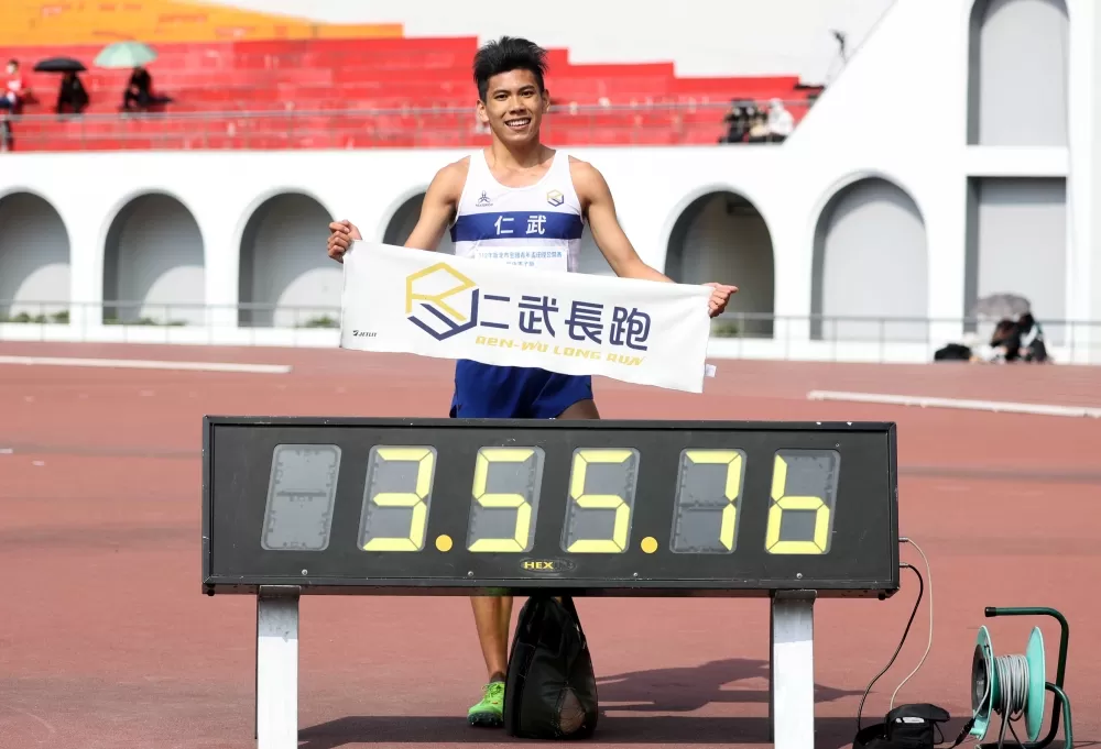 周鑫辰破大會超嗨。林嘉欣/攝影。