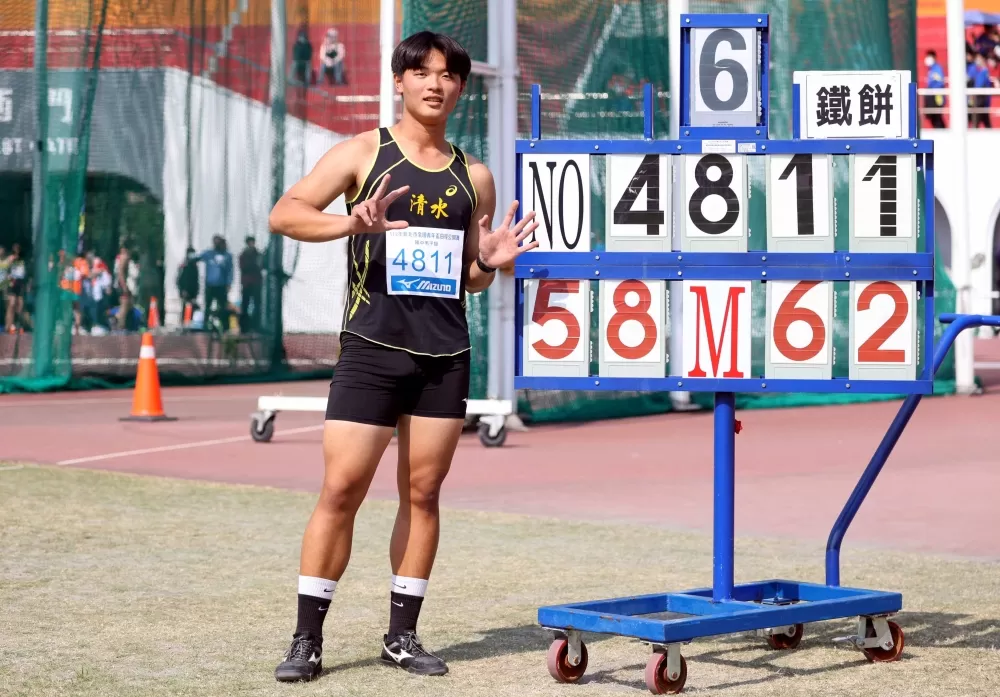 程耀寬破大會。林嘉欣／攝影。