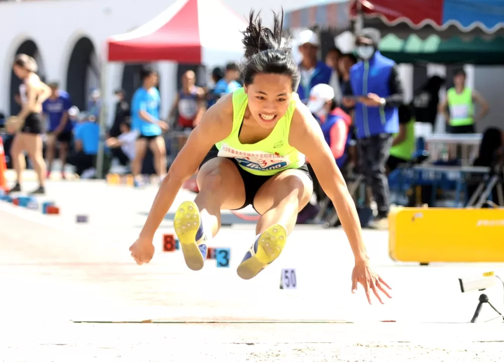 國立體大劉立琦第四。林嘉欣／攝影。