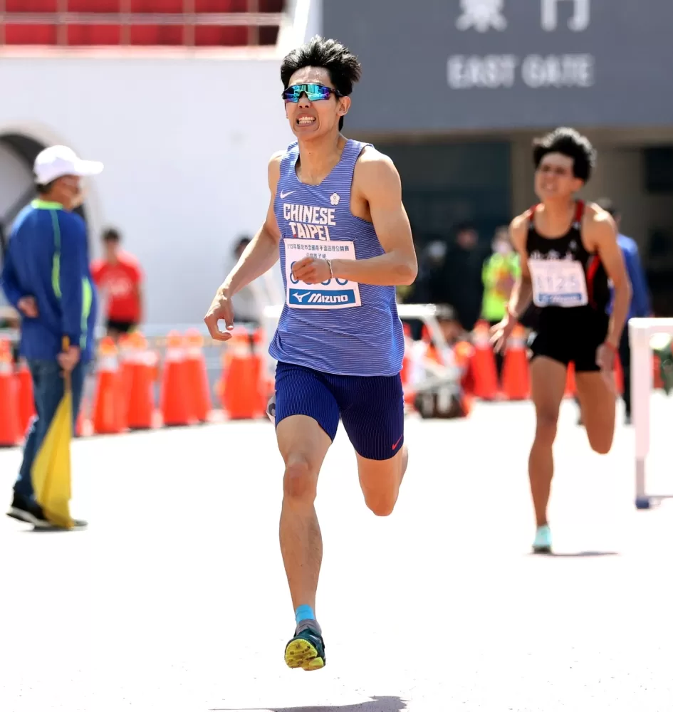 彭名揚飆50秒45達標亞錦賽。林嘉欣／攝影。