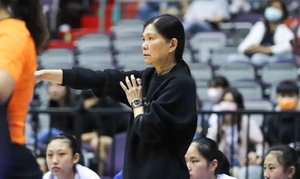 淡商「金牌教練」陳美莉。