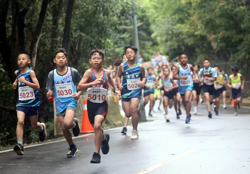 傳統路跑賽。林嘉欣/攝影。