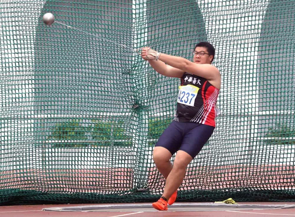 中華醫事科大許慶安48.40破大會。林嘉欣／攝影。