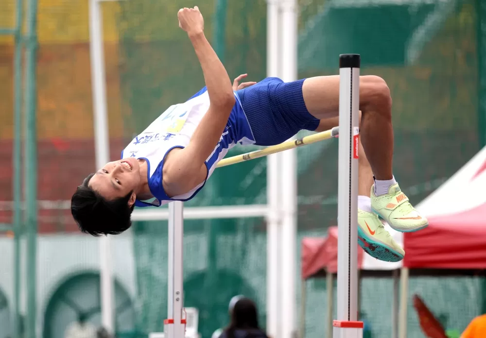 台體大傅兆玄2.16破大會。林嘉欣／攝影。