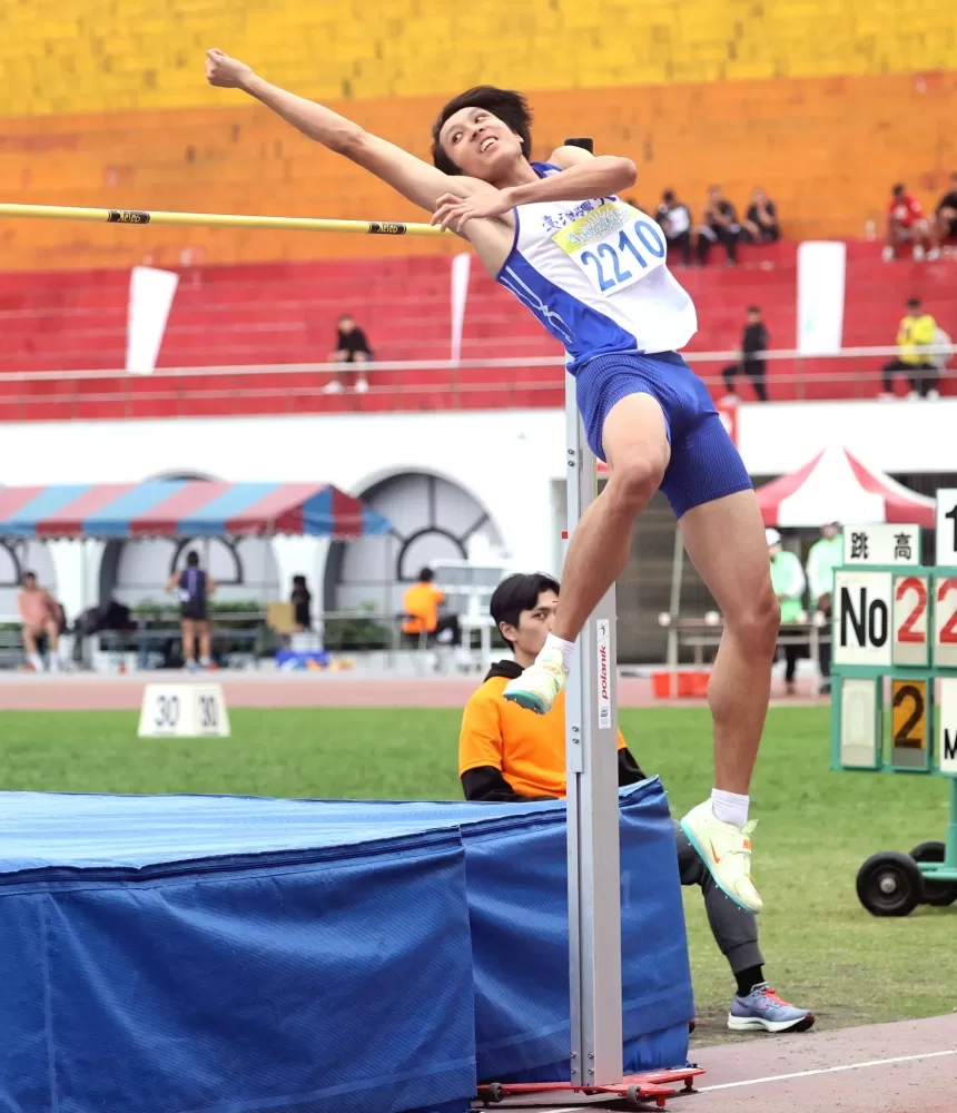 台體大傅兆玄2.16破大會。林嘉欣／攝影。