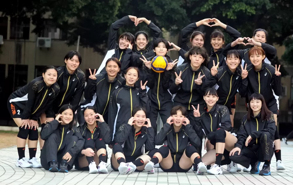 公開女一級複賽亞軍臺灣師大。林嘉欣/攝影。