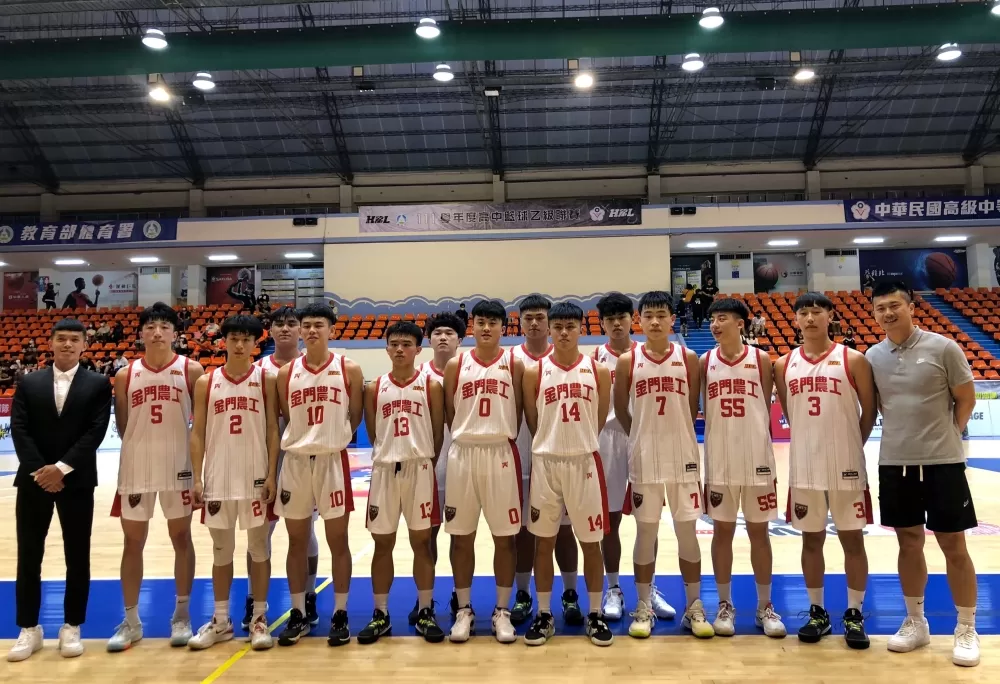 睽違20年金門農工重返8強。