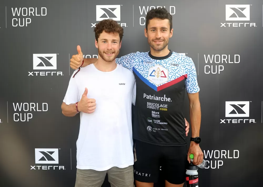 去年唯二打敗過 Arthur Serrieres 的Forrissier兄弟檔聯袂來台，XTERRA Taiwan提供。